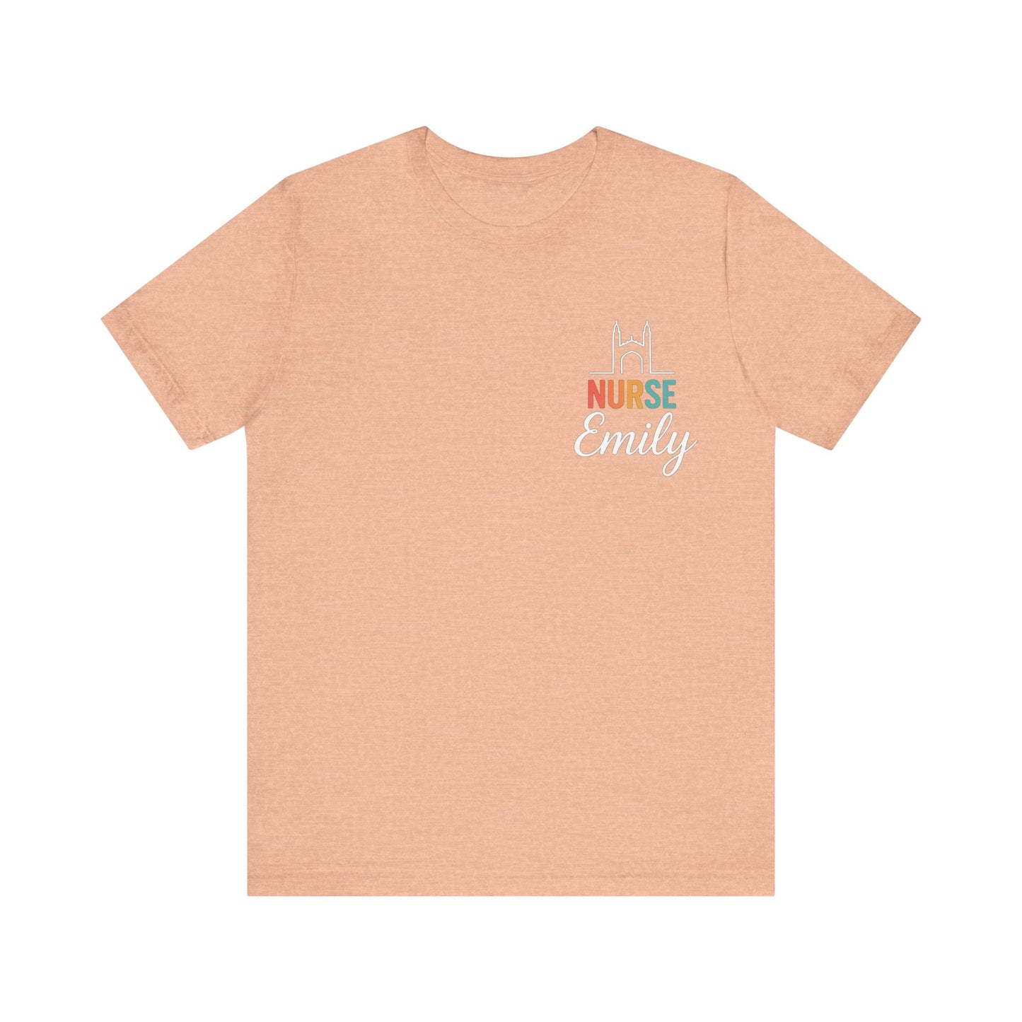 Nurse Emily Cambridge UK Skyline Shirt – Personalized Nurse Tee