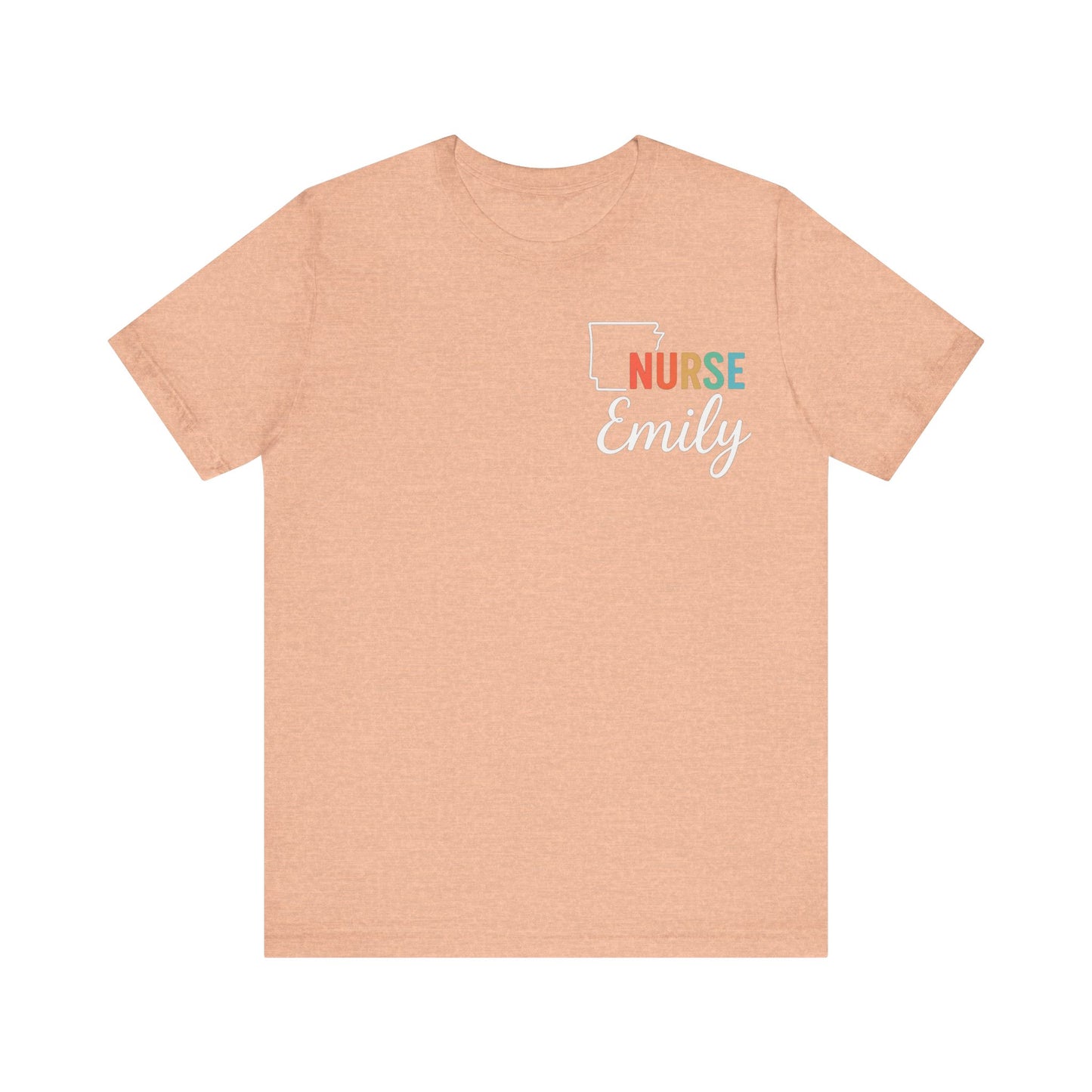 Arkansas Nurse Shirt – Custom State Pride Tee for Nurses with Personalized Name