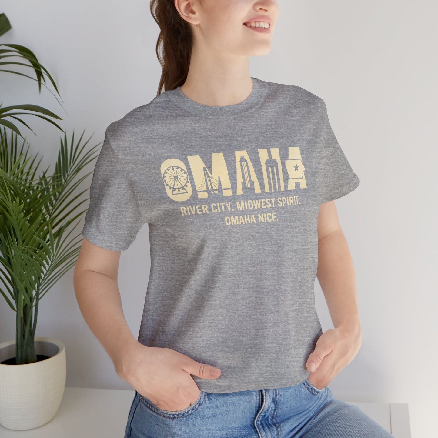 Omaha Retro Graphic T-Shirt – River City Pride & Midwest Spirit Tee | Rooted South Threads