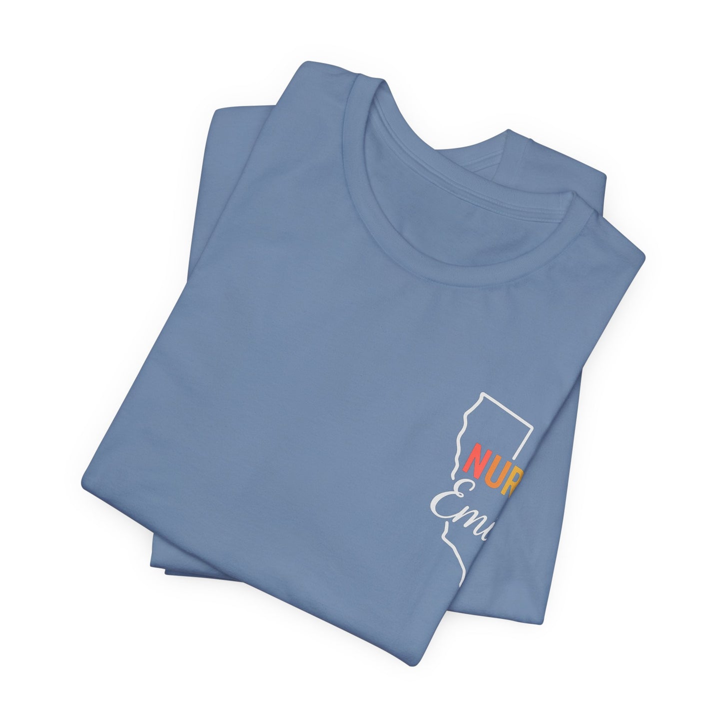 California Nurse Shirt – Personalized Emily Nurse Tee, State Pride Gift