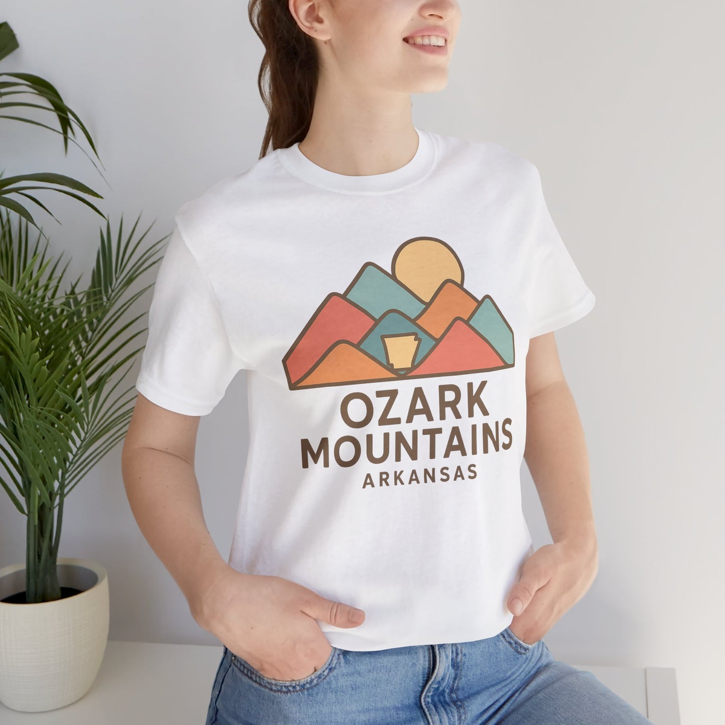 Ozark Mountains Arkansas T-Shirt – Retro Mountain Nature Tee