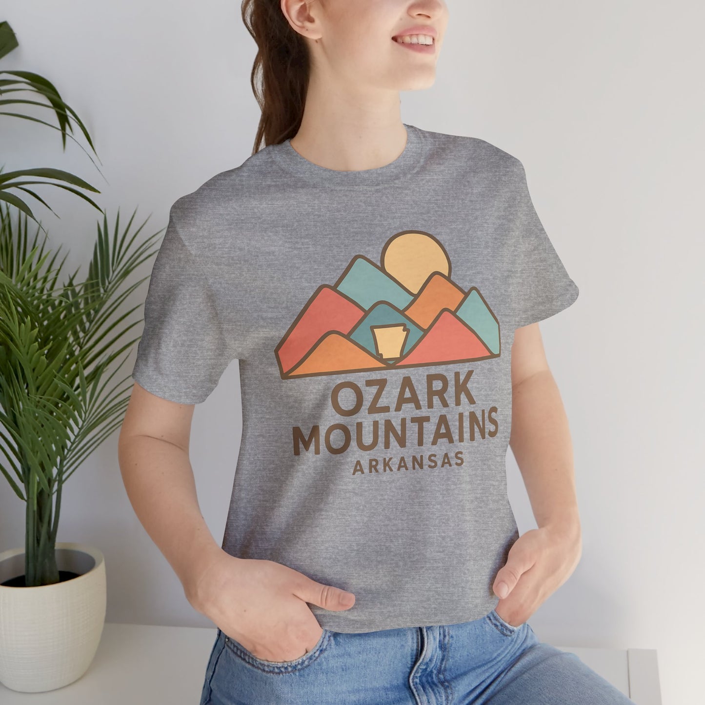 Ozark Mountains Arkansas T-Shirt – Retro Mountain Nature Tee