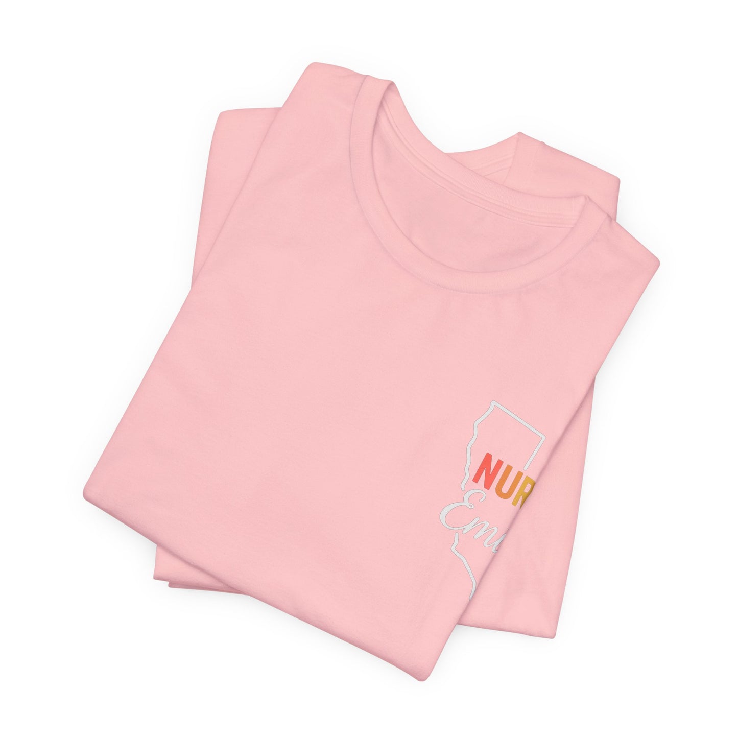 California Nurse Shirt – Personalized Emily Nurse Tee, State Pride Gift