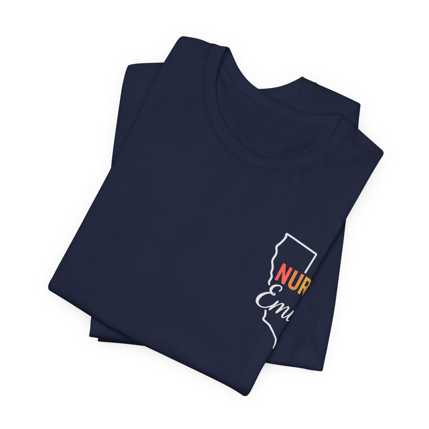 California Nurse Shirt – Personalized Emily Nurse Tee, State Pride Gift