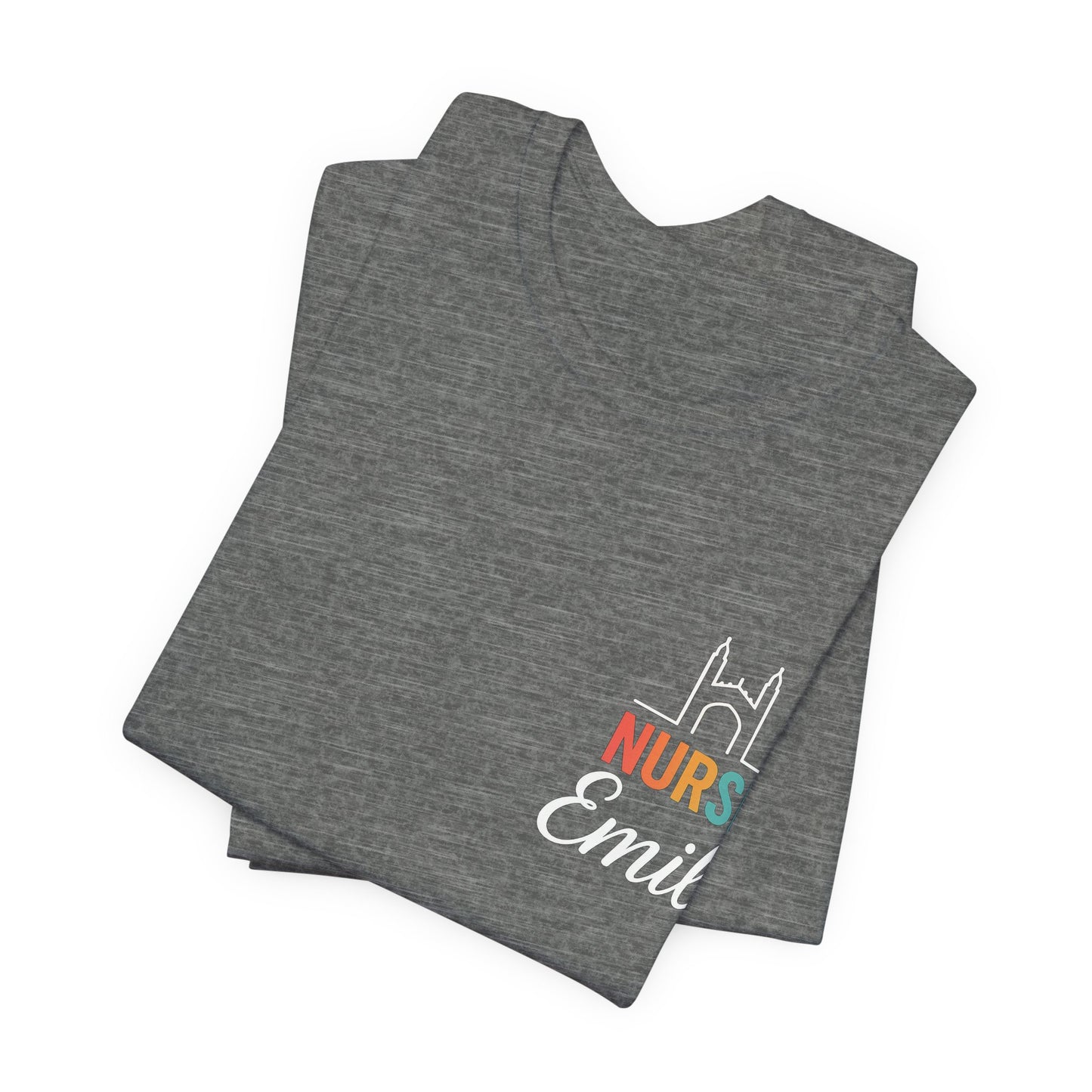 Nurse Emily Cambridge UK Skyline Shirt – Personalized Nurse Tee
