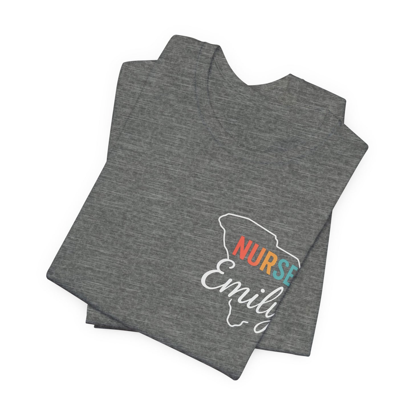 South Carolina Nurse Shirt – “NURSE Emily” State Pride Tee