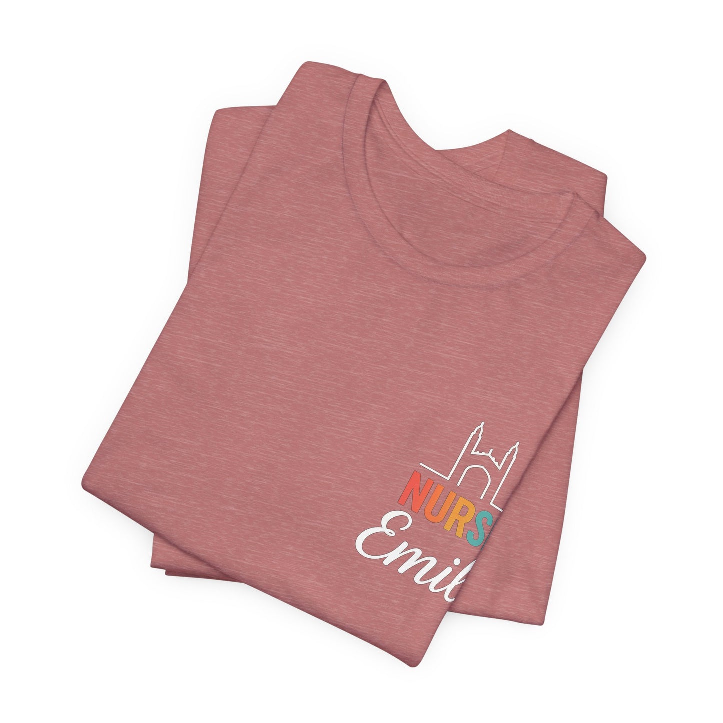 Nurse Emily Cambridge UK Skyline Shirt – Personalized Nurse Tee
