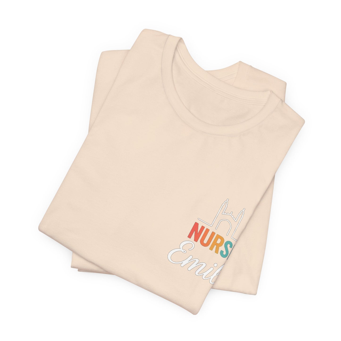 Nurse Emily Cambridge UK Skyline Shirt – Personalized Nurse Tee