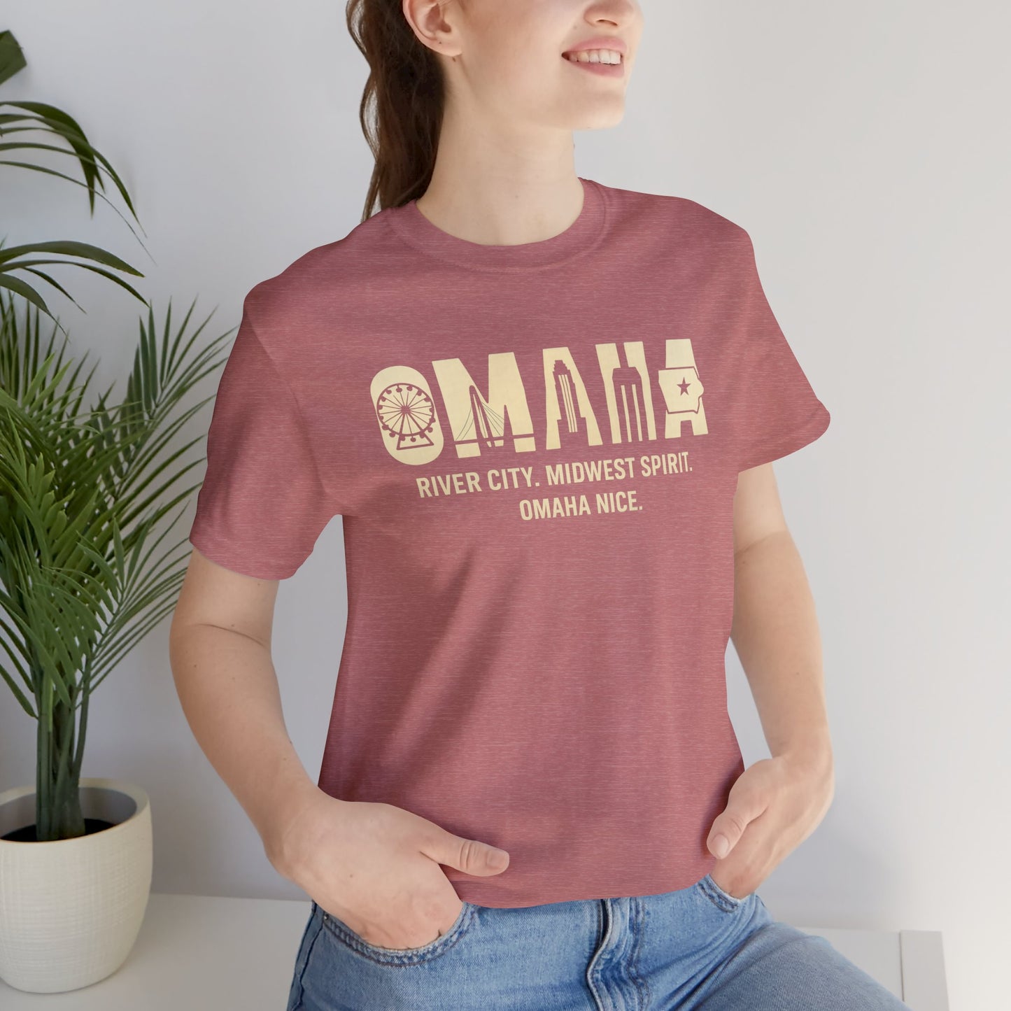 Omaha Retro Graphic T-Shirt – River City Pride & Midwest Spirit Tee | Rooted South Threads