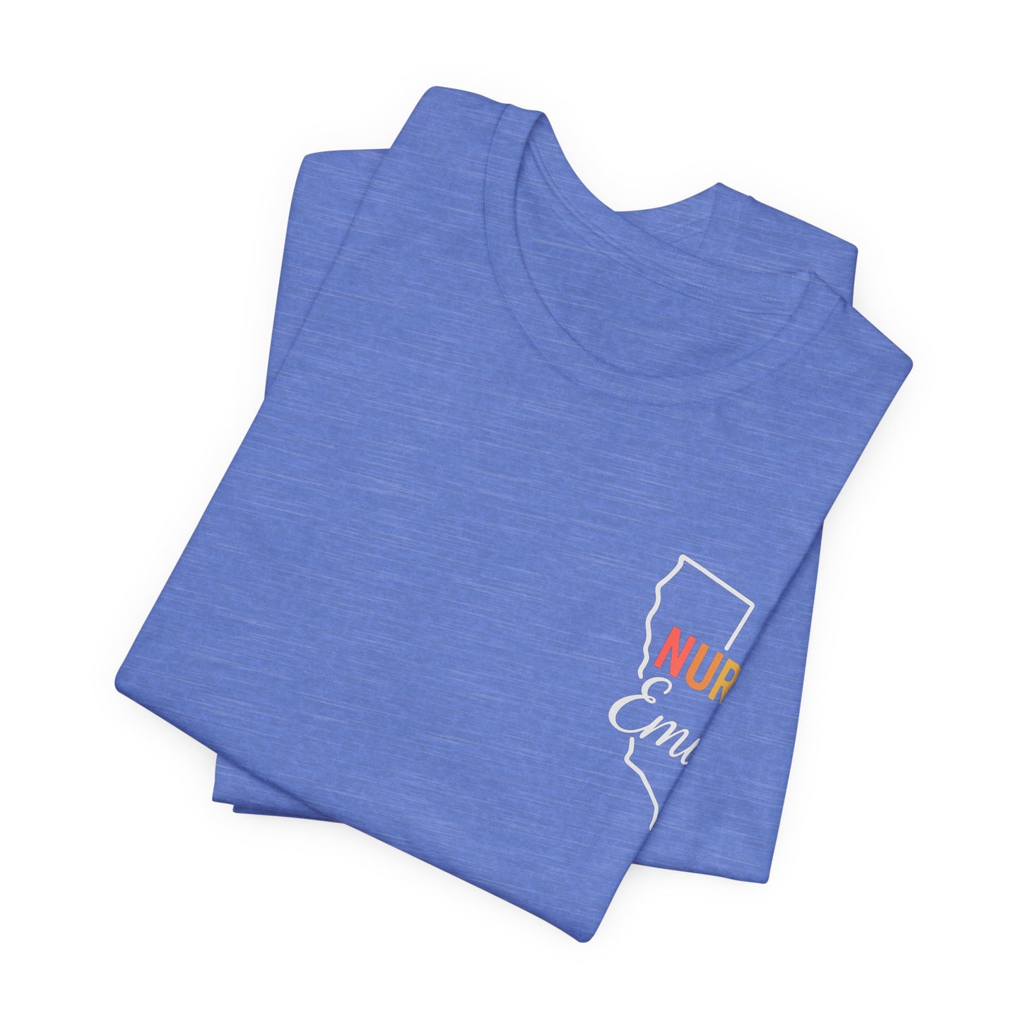 California Nurse Shirt – Personalized Emily Nurse Tee, State Pride Gift