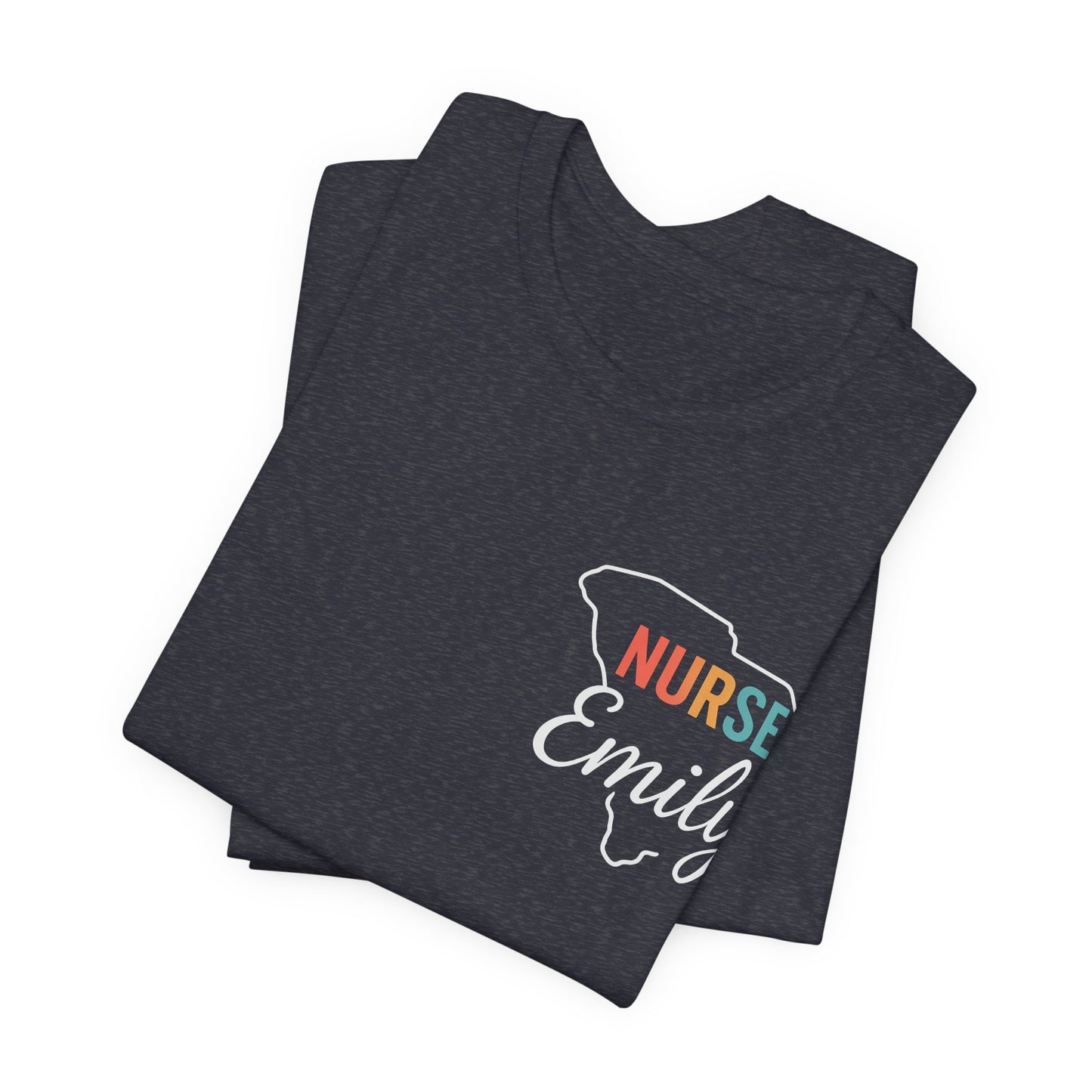 South Carolina Nurse Shirt – “NURSE Emily” State Pride Tee