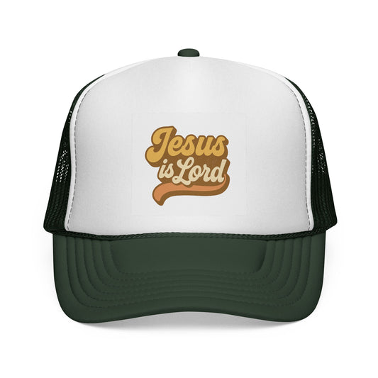 Jesus Is Lord Hat | Retro Faith Baseball Cap by Rooted South Threads