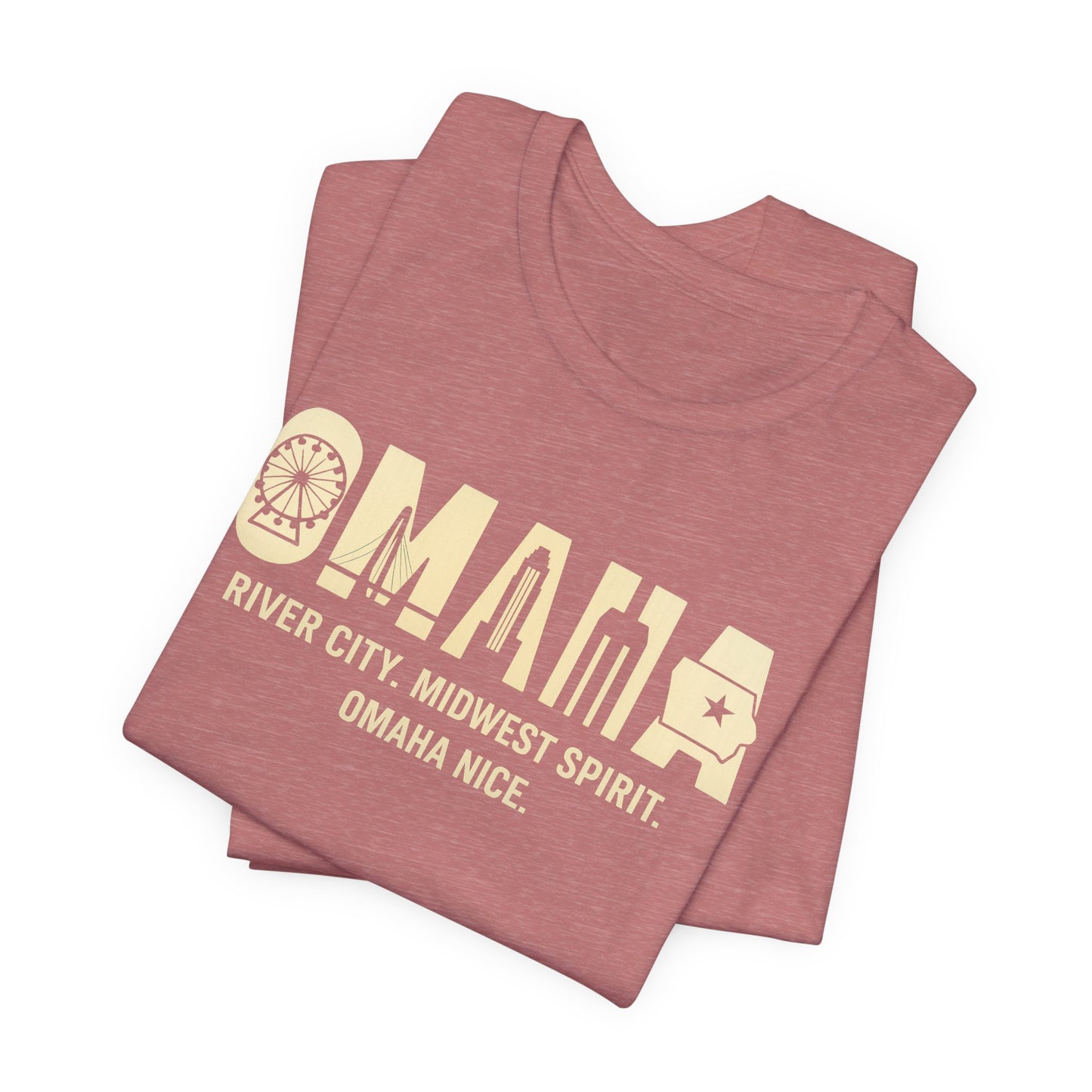 Omaha Retro Graphic T-Shirt – River City Pride & Midwest Spirit Tee | Rooted South Threads