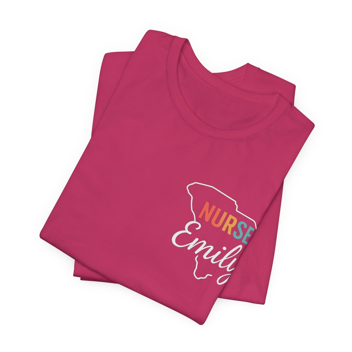 South Carolina Nurse Shirt – “NURSE Emily” State Pride Tee