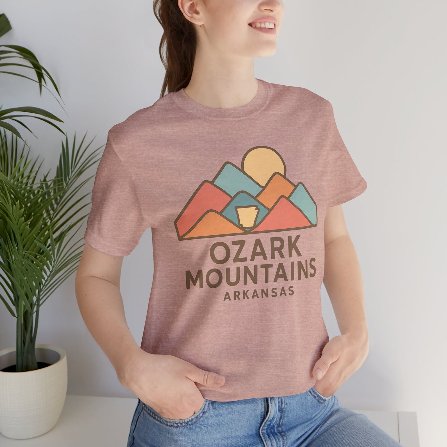 Ozark Mountains Arkansas T-Shirt – Retro Mountain Nature Tee