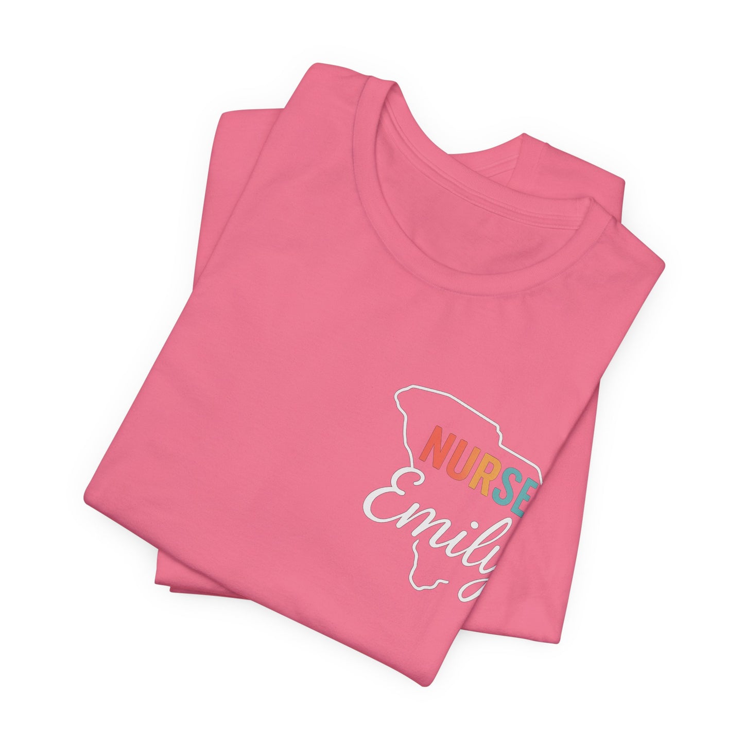 South Carolina Nurse Shirt – “NURSE Emily” State Pride Tee
