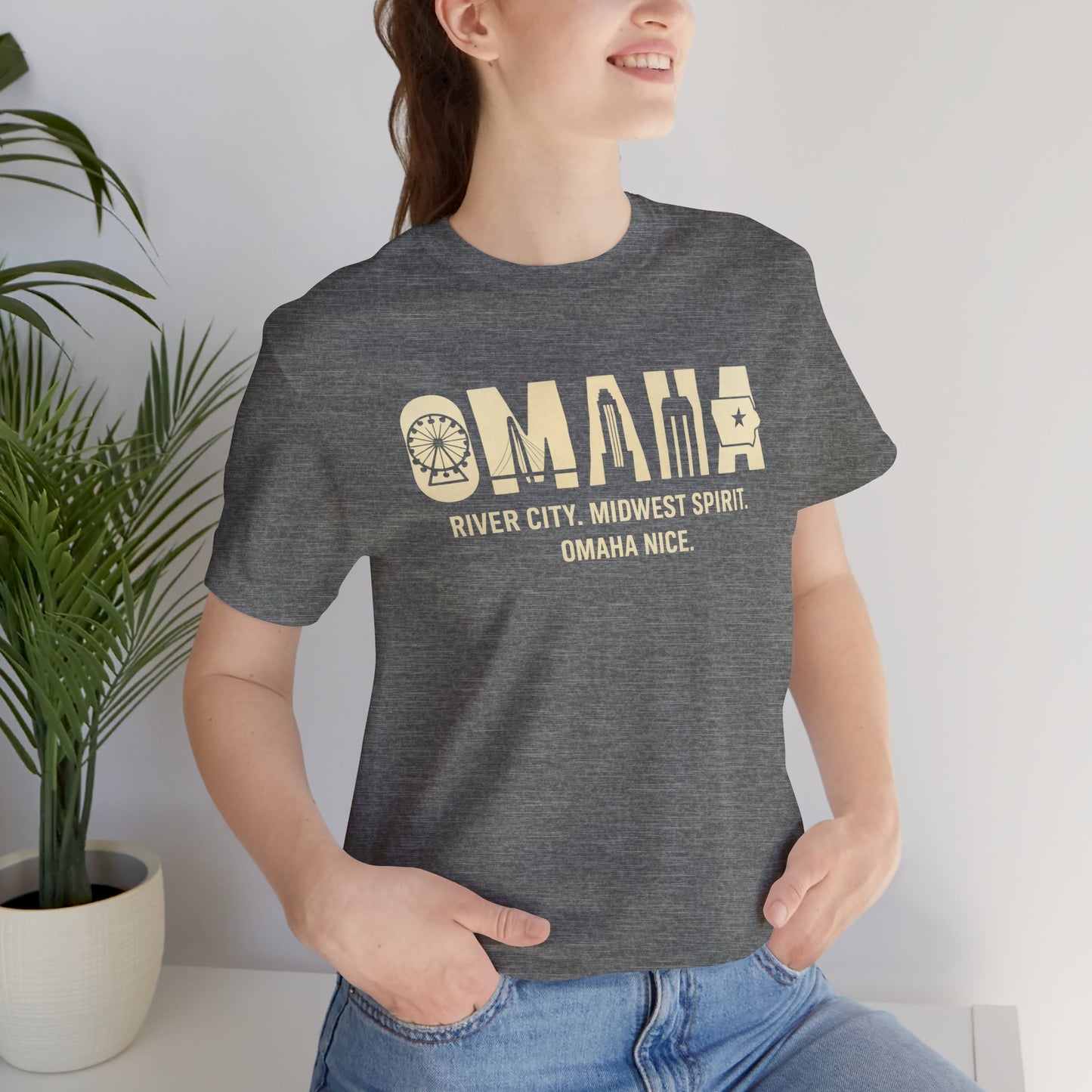 Omaha Retro Graphic T-Shirt – River City Pride & Midwest Spirit Tee | Rooted South Threads