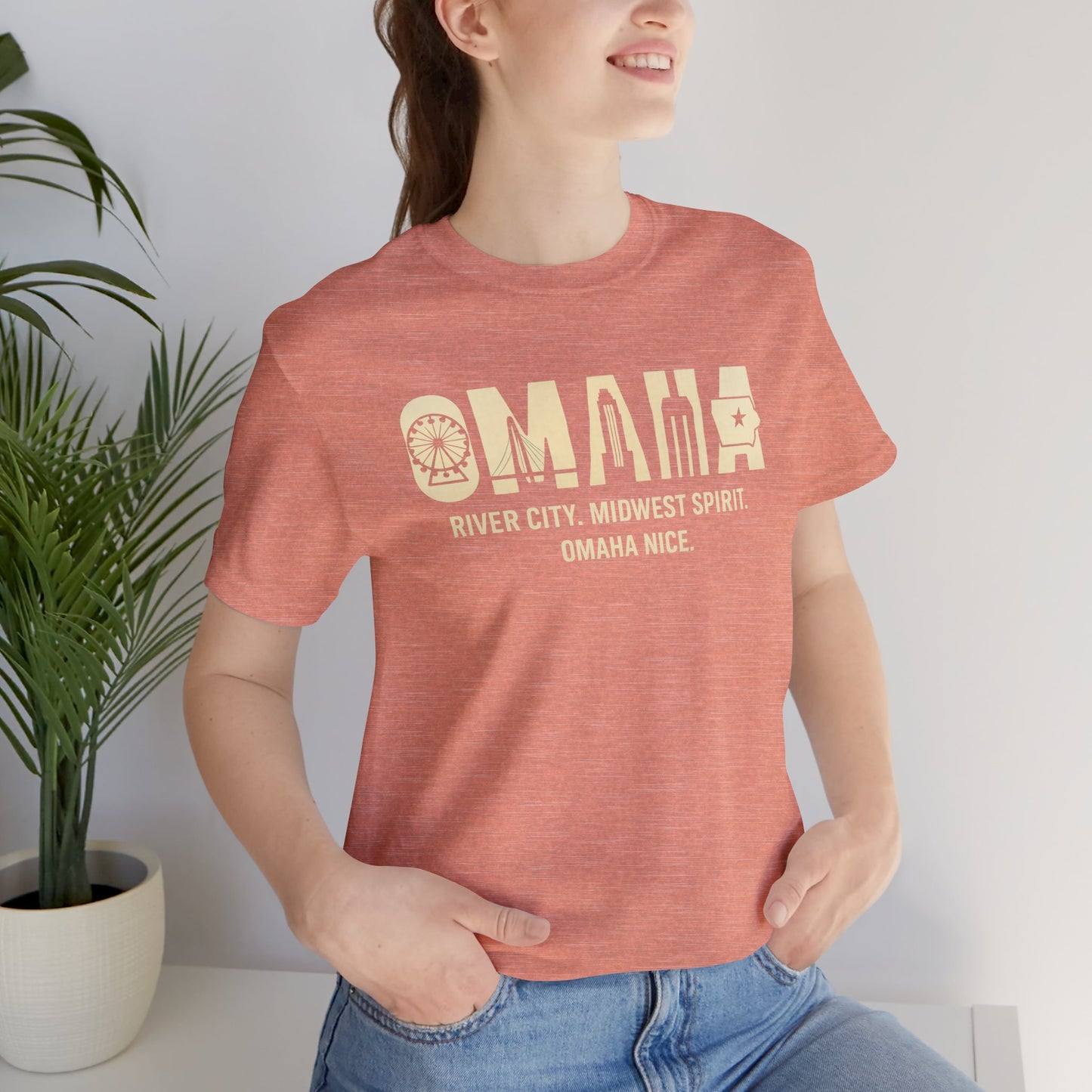 Omaha Retro Graphic T-Shirt – River City Pride & Midwest Spirit Tee | Rooted South Threads