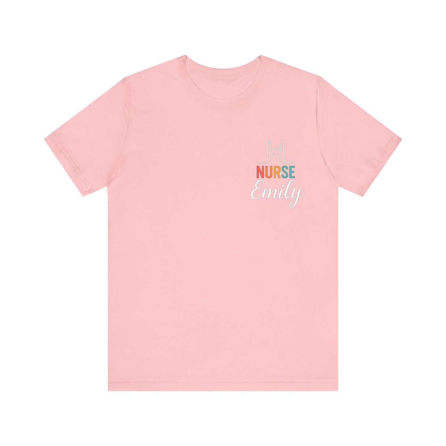 Nurse Emily Cambridge UK Skyline Shirt – Personalized Nurse Tee