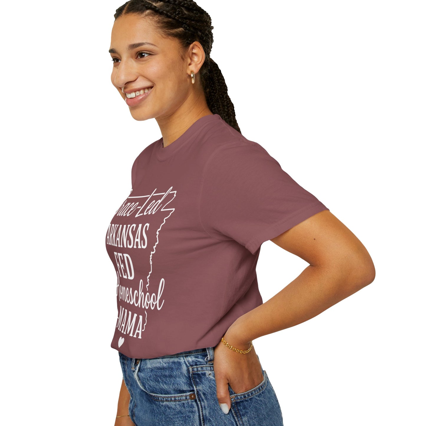 ARKANSAS Grace-Led. Arkansas Fed. Homeschool Mama T-Shirt