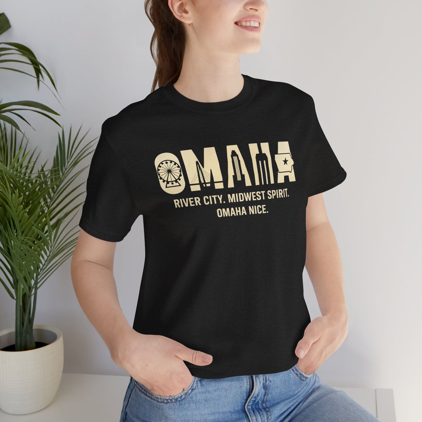 Omaha Retro Graphic T-Shirt – River City Pride & Midwest Spirit Tee | Rooted South Threads