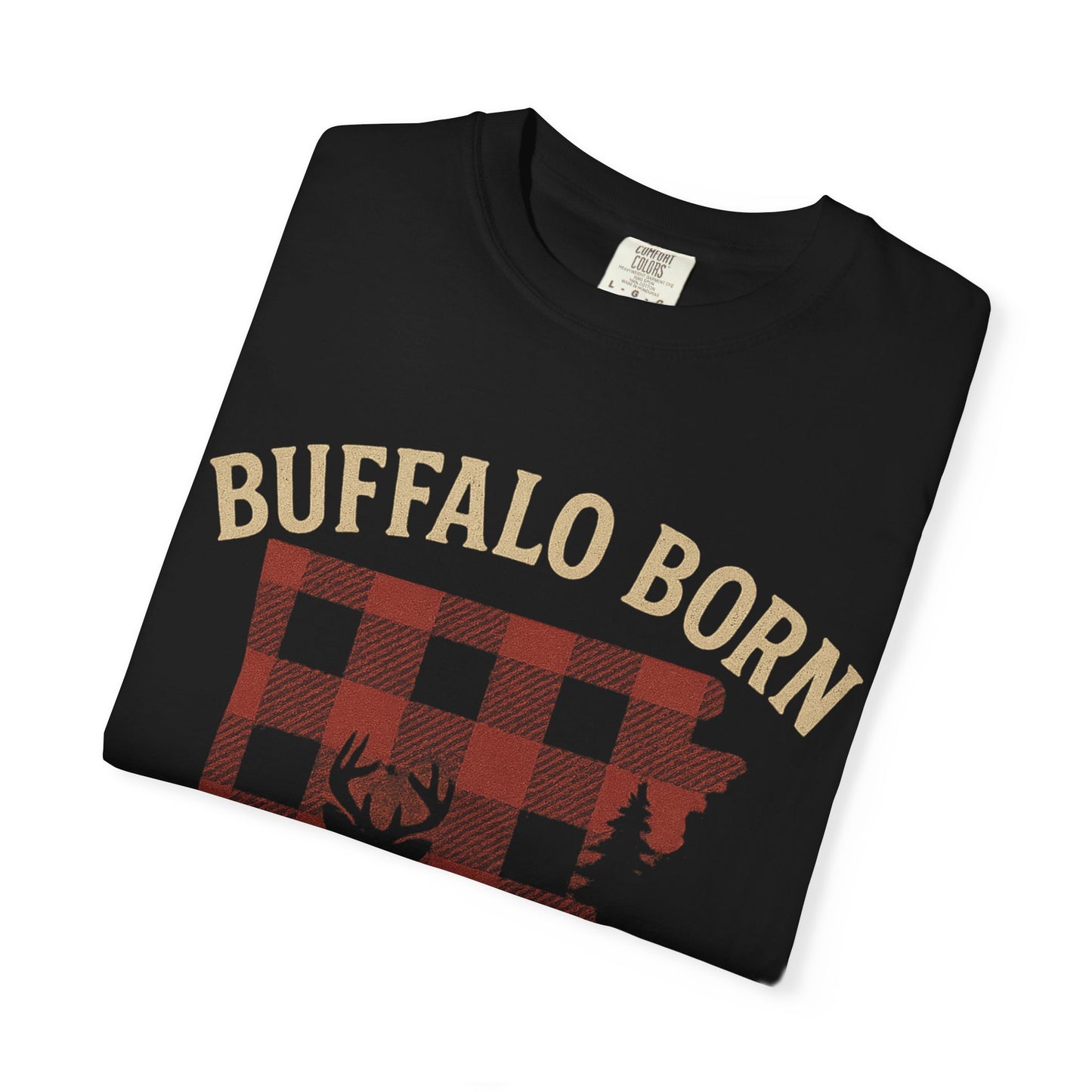 Buffalo Born, Arkansas Bred Tee | Comfort Colors® | Rooted South Threads
