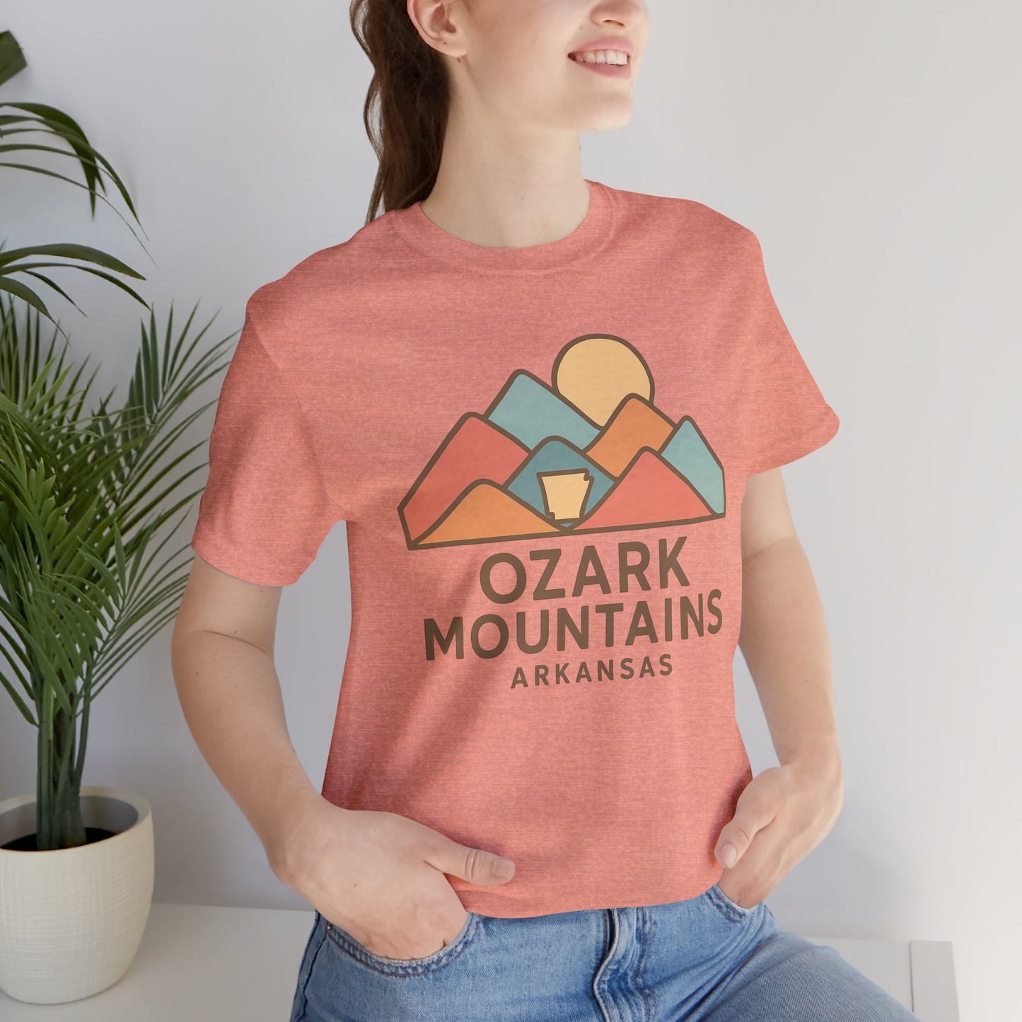 Ozark Mountains Arkansas T-Shirt – Retro Mountain Nature Tee