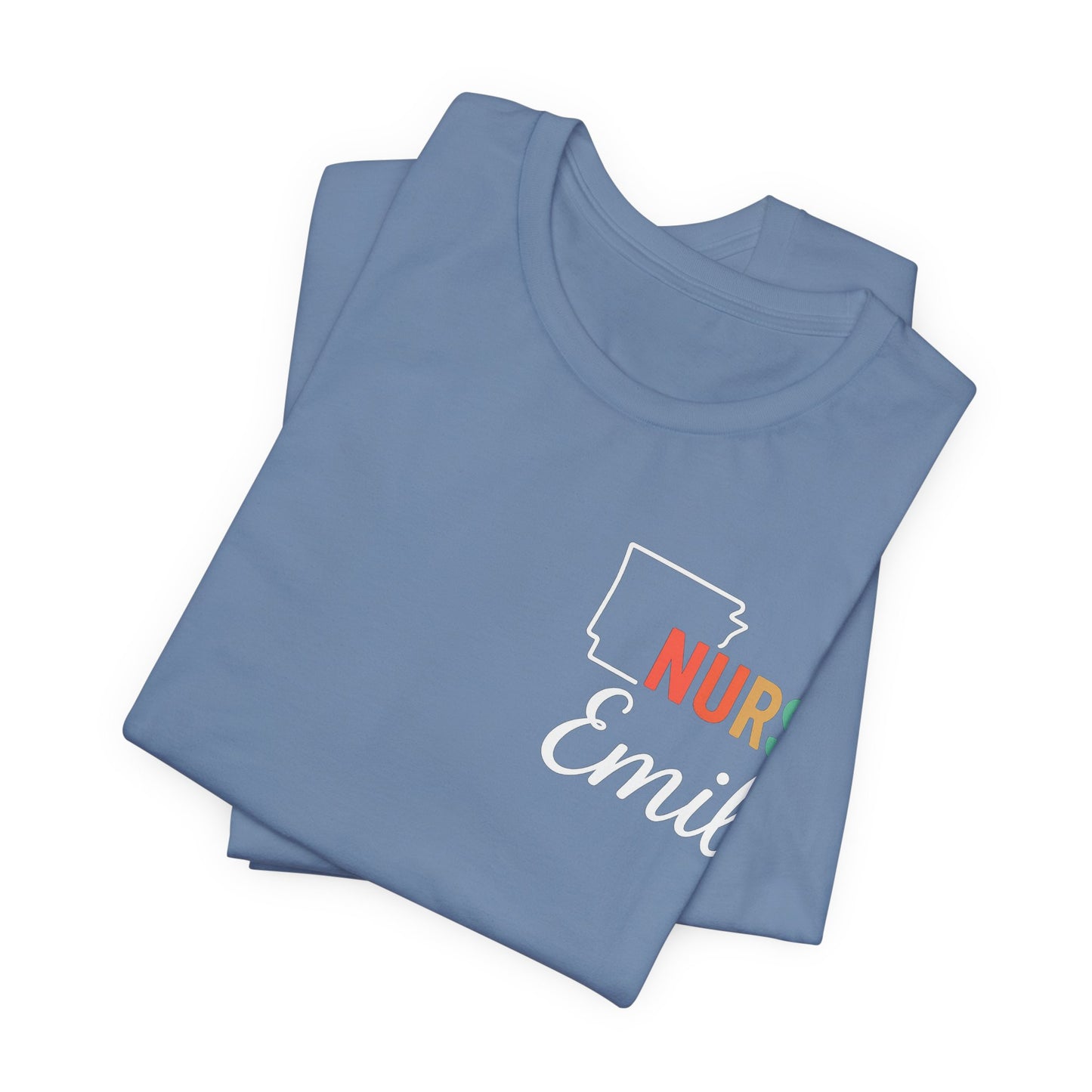 Arkansas Nurse Shirt – Custom State Pride Tee for Nurses with Personalized Name