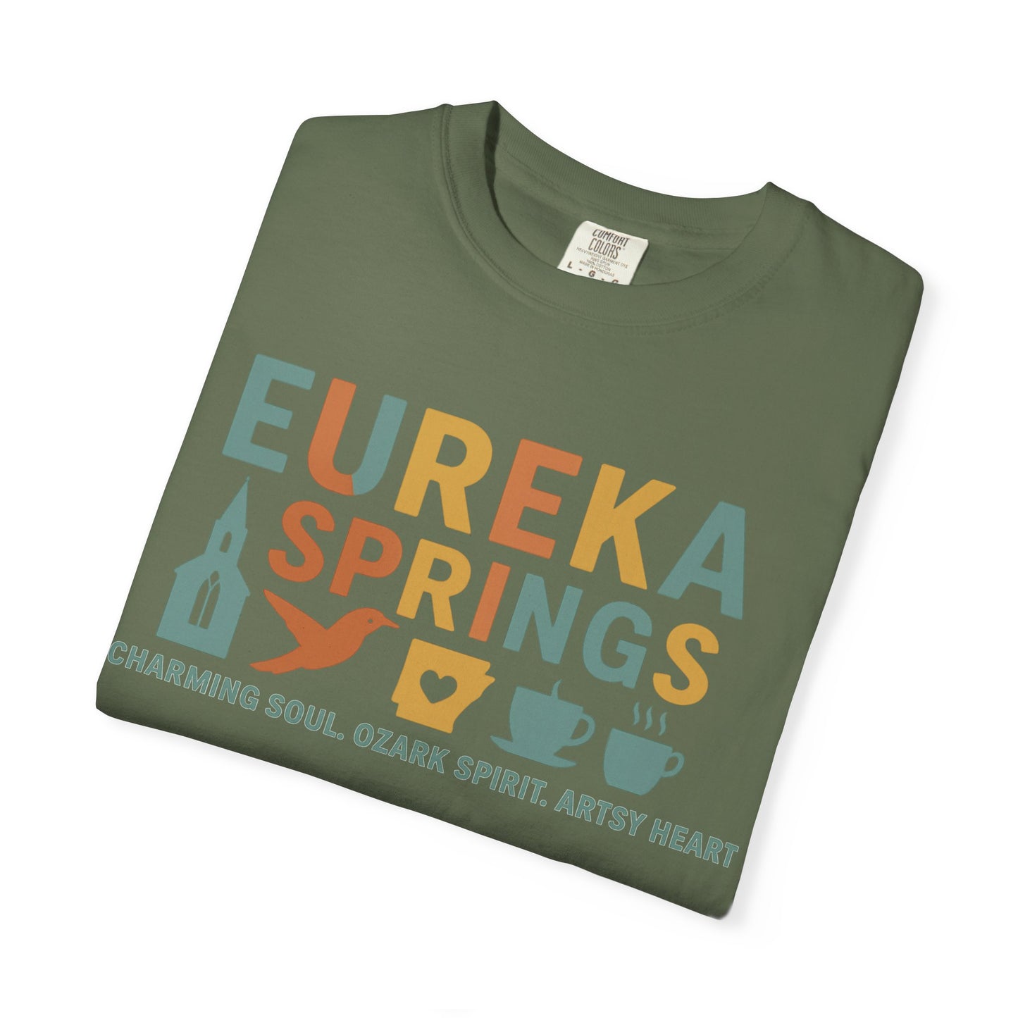 Eureka Springs Arkansas Tee – Art, Nature & Healing Spirit | Rooted South Threads