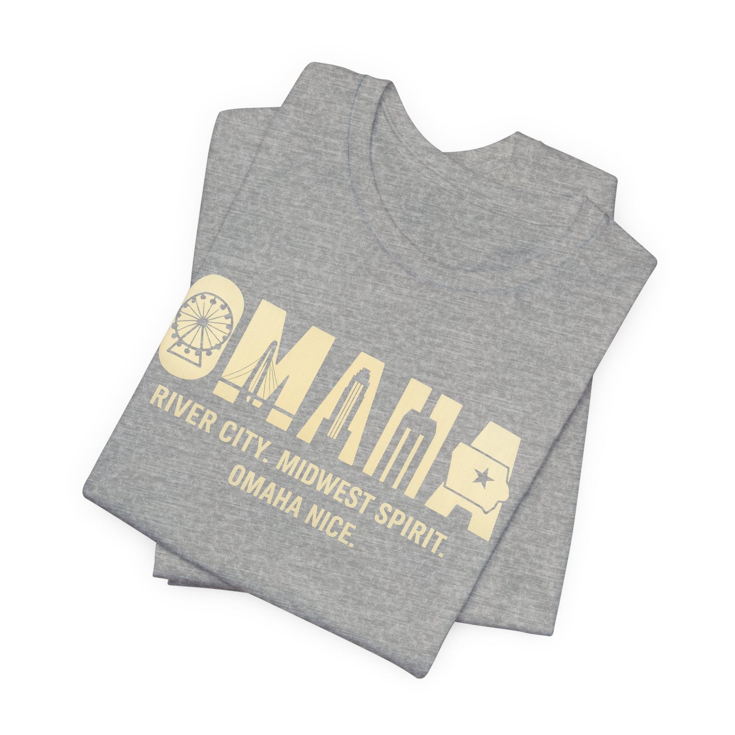Omaha Retro Graphic T-Shirt – River City Pride & Midwest Spirit Tee | Rooted South Threads