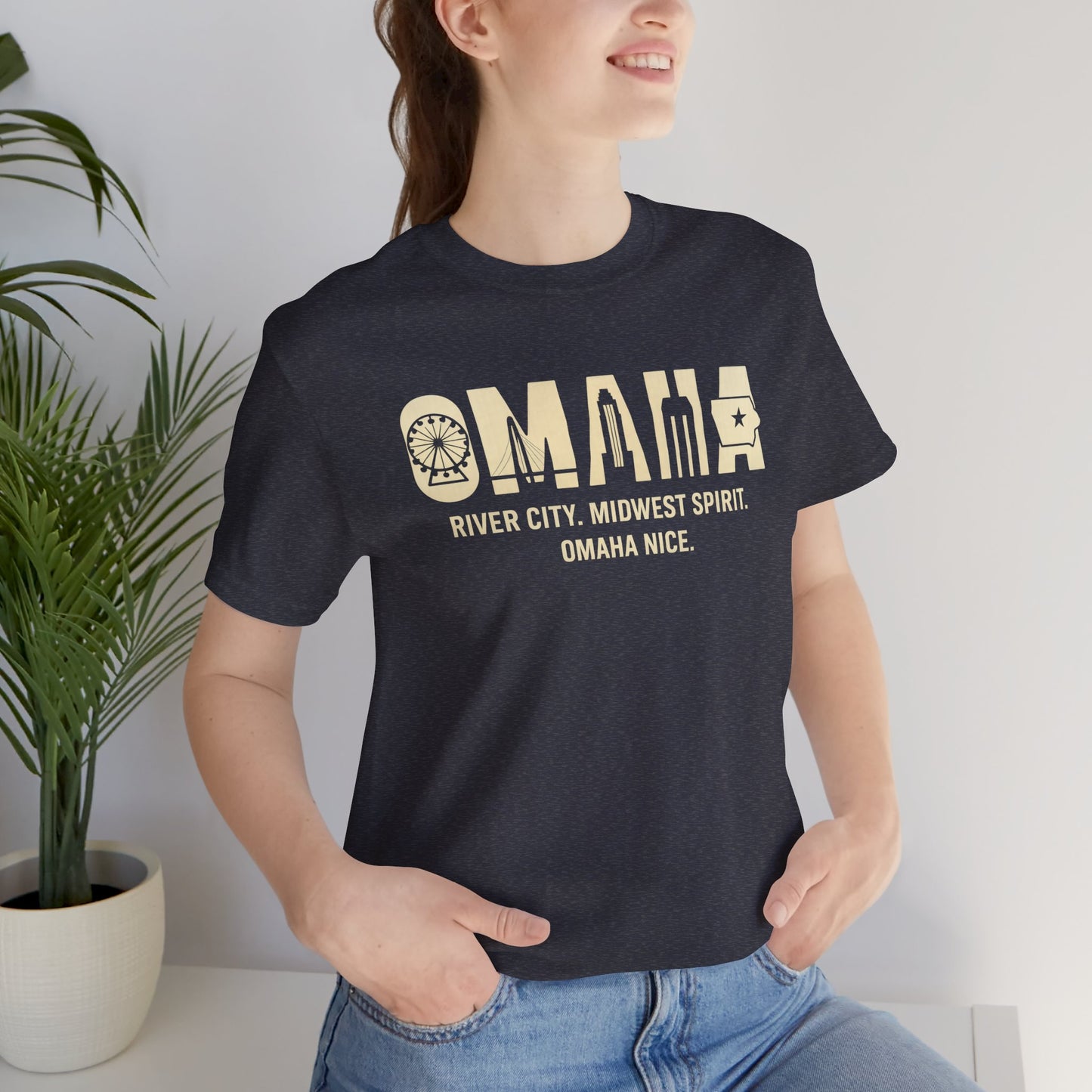 Omaha Retro Graphic T-Shirt – River City Pride & Midwest Spirit Tee | Rooted South Threads