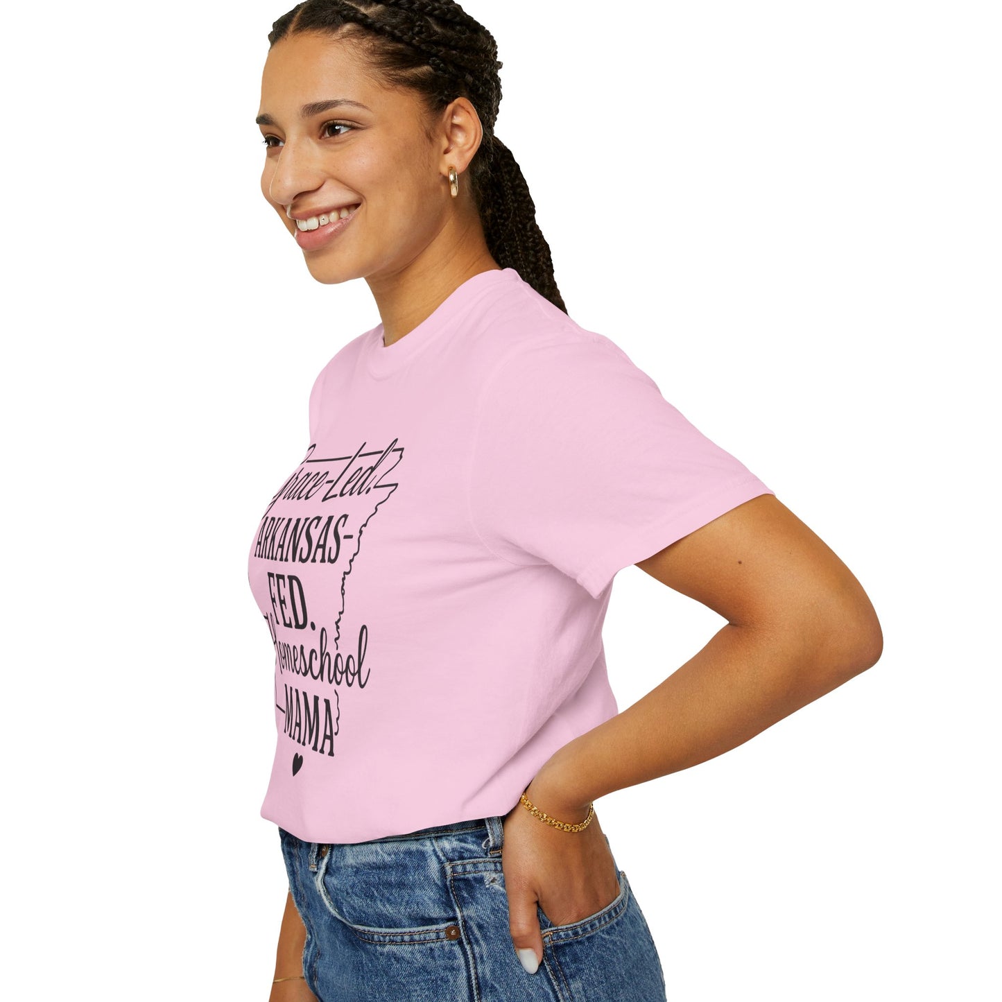 ARKANSAS Grace-Led. Arkansas Fed. Homeschool Mama T-Shirt