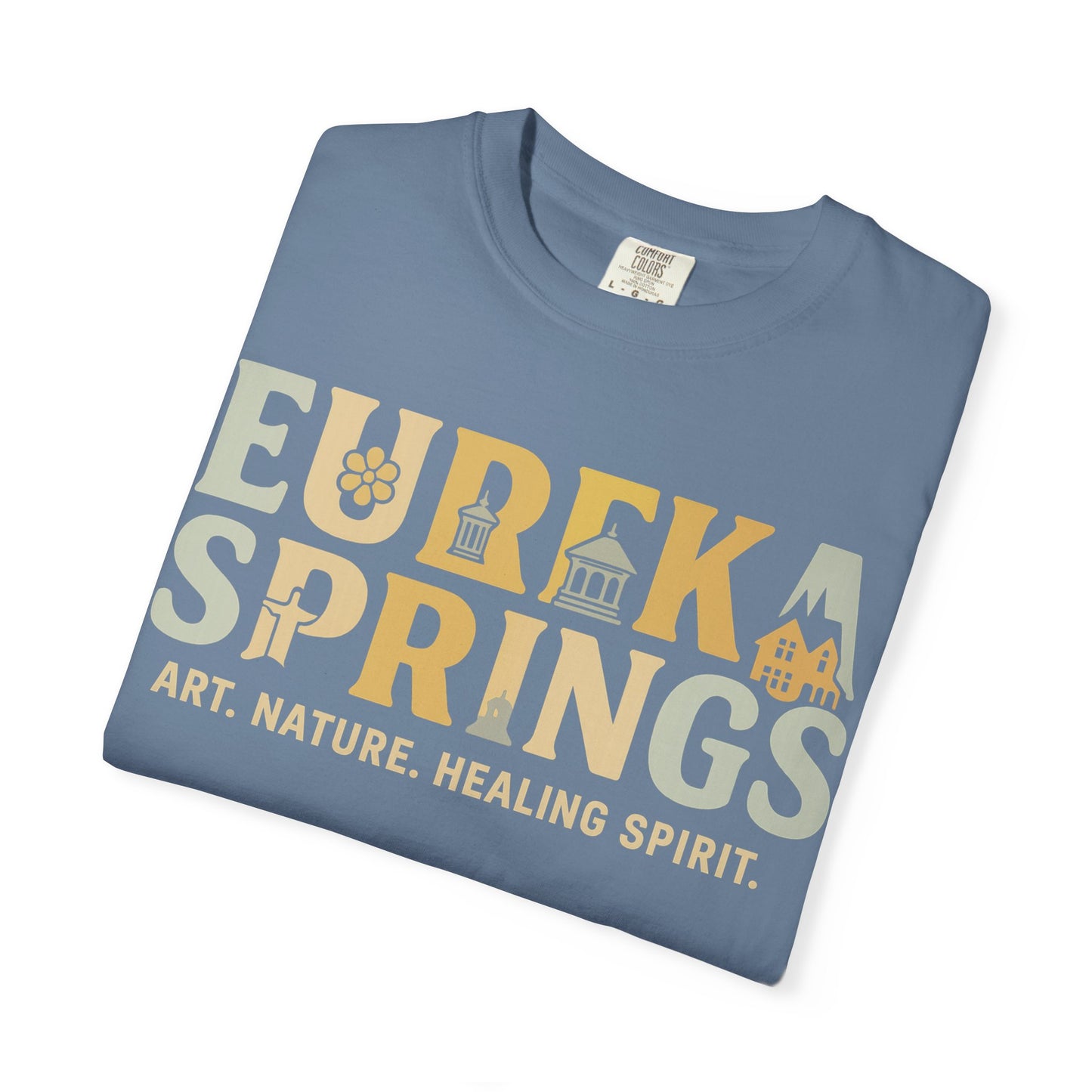 Eureka Springs Arkansas Tee – Art, Nature & Healing Spirit | Rooted South Threads