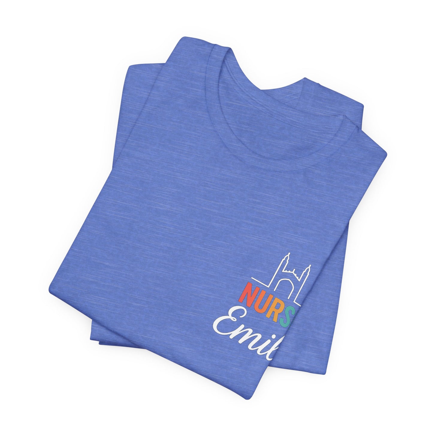 Nurse Emily Cambridge UK Skyline Shirt – Personalized Nurse Tee