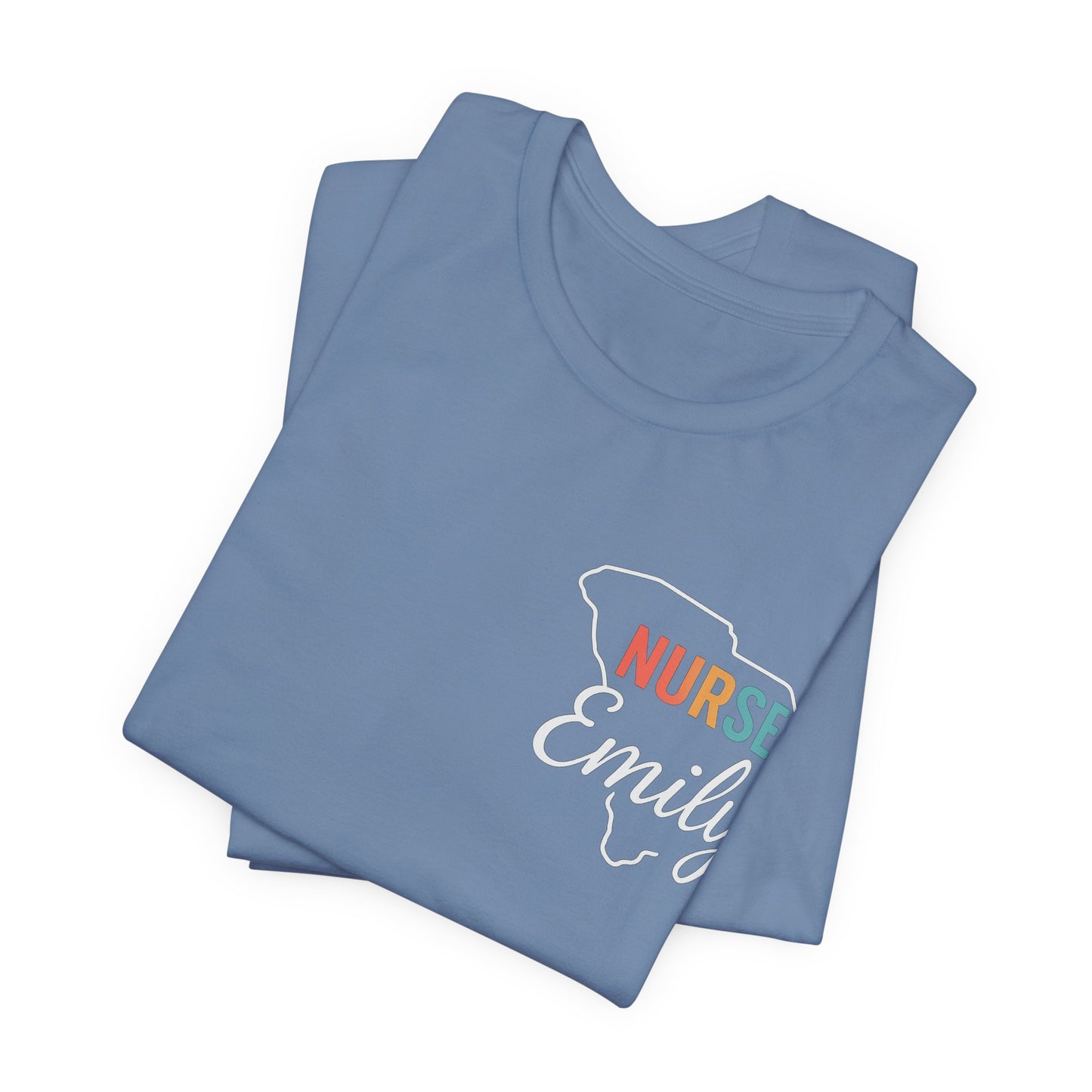 South Carolina Nurse Shirt – “NURSE Emily” State Pride Tee
