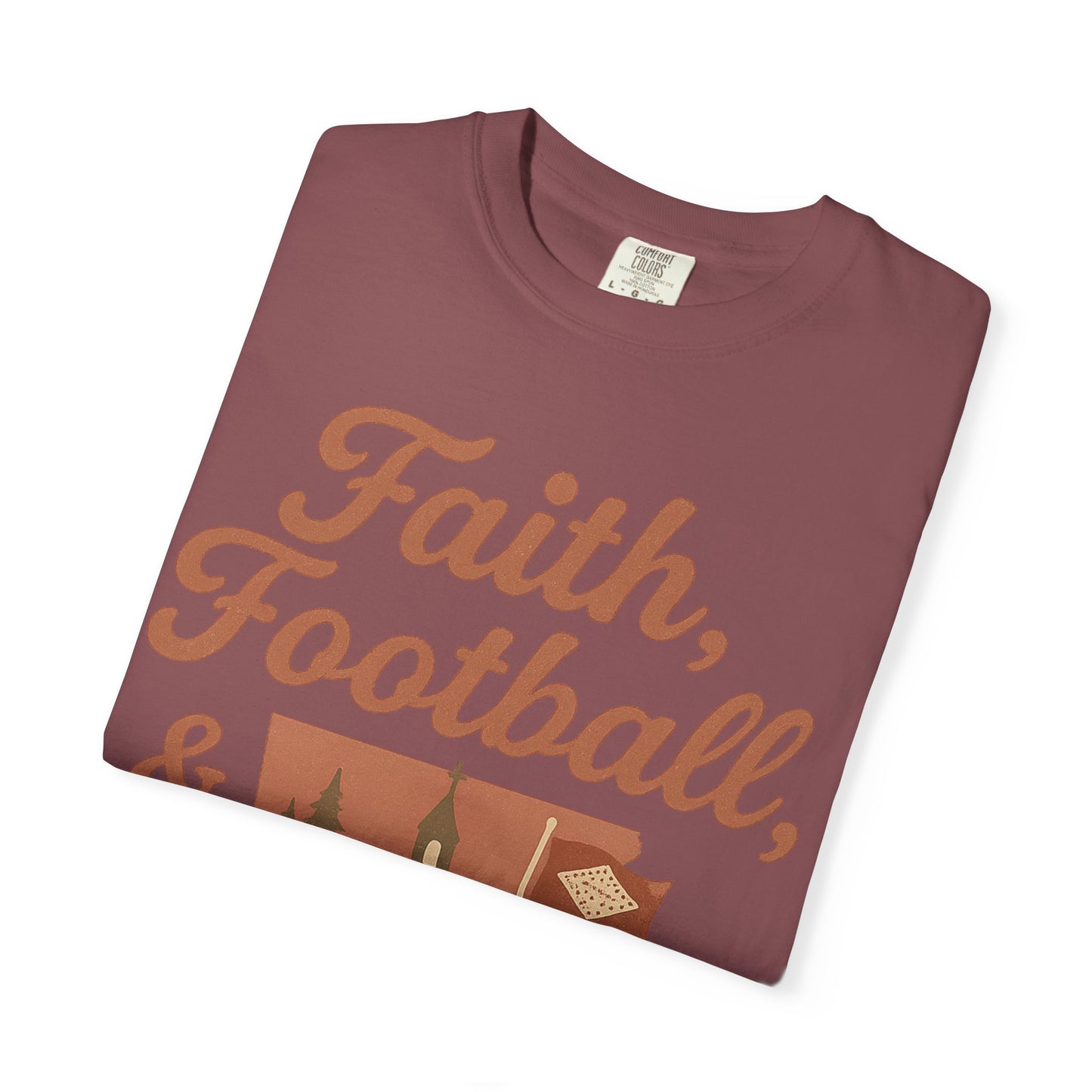 Faith, Football & Family Arkansas Tee – Southern Heritage Shirt for Game Days & Gatherings