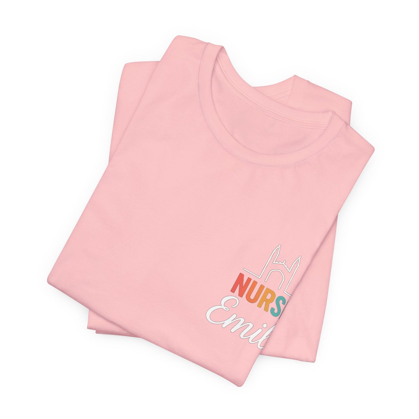 Nurse Emily Cambridge UK Skyline Shirt – Personalized Nurse Tee