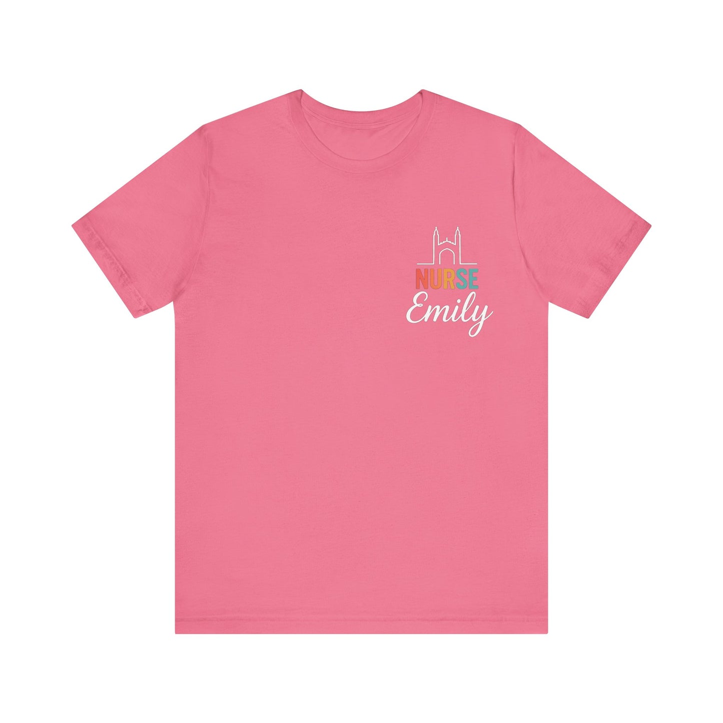 Nurse Emily Cambridge UK Skyline Shirt – Personalized Nurse Tee