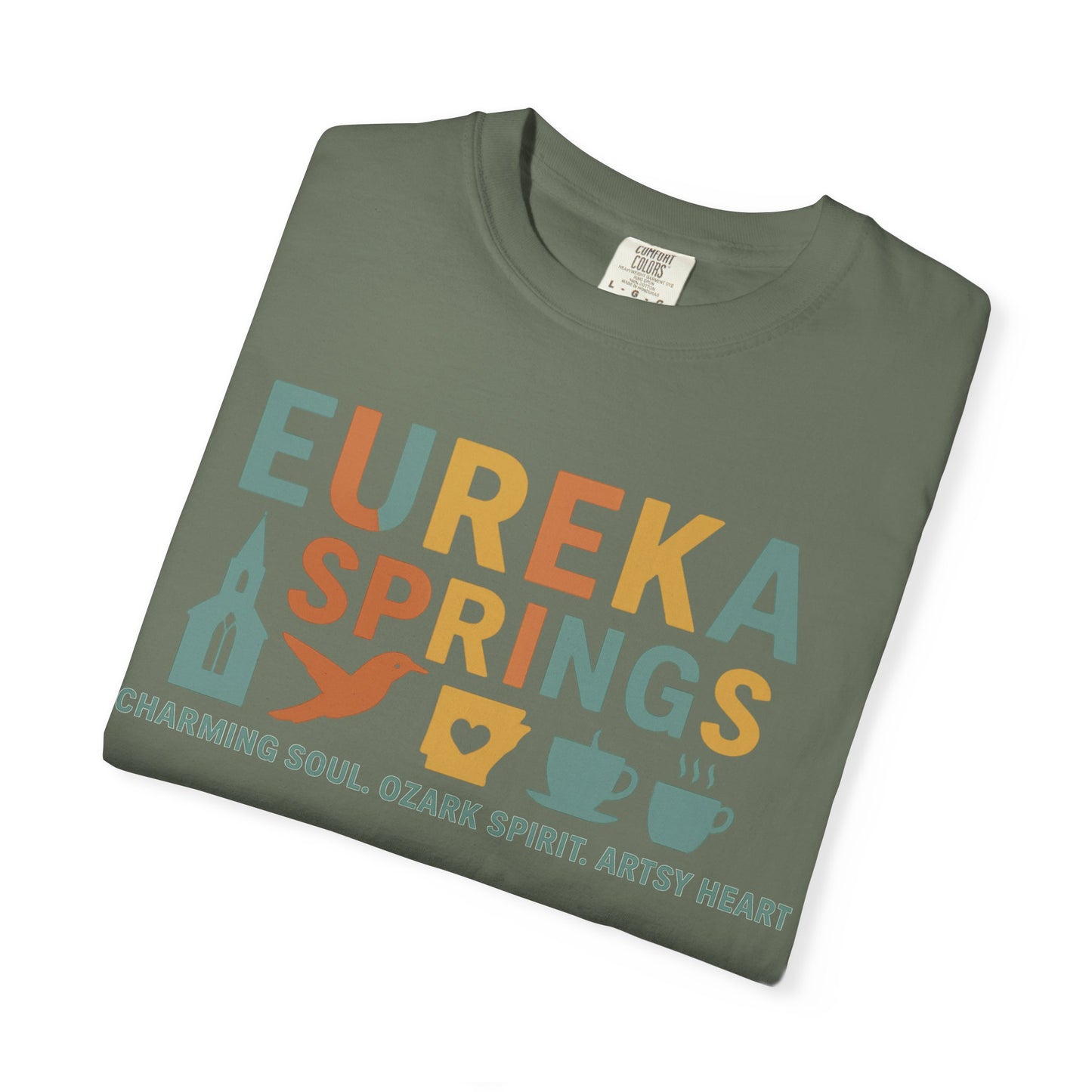 Eureka Springs Arkansas Tee – Art, Nature & Healing Spirit | Rooted South Threads