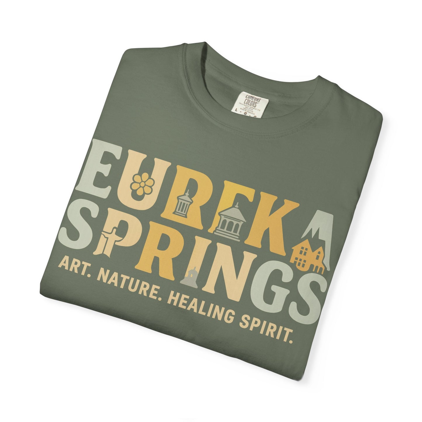 Eureka Springs Arkansas Tee – Art, Nature & Healing Spirit | Rooted South Threads