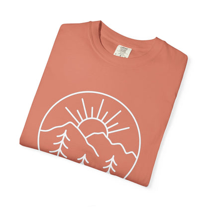 God Is Greater Than the Highs and Lows T-Shirt | Mountain & Sun Graphic Tee
