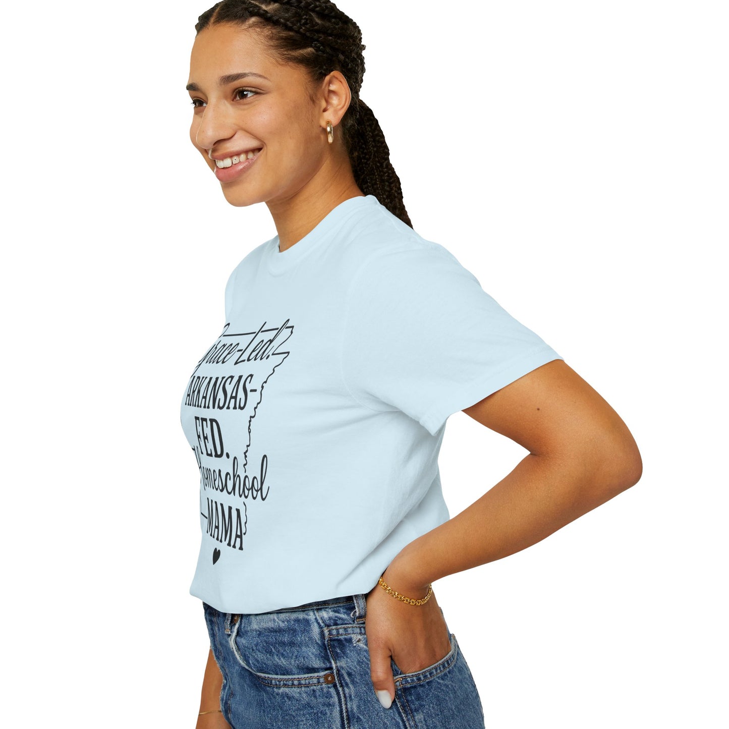 ARKANSAS Grace-Led. Arkansas Fed. Homeschool Mama T-Shirt