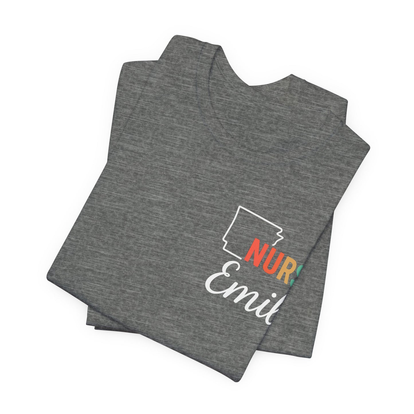 Arkansas Nurse Shirt – Custom State Pride Tee for Nurses with Personalized Name
