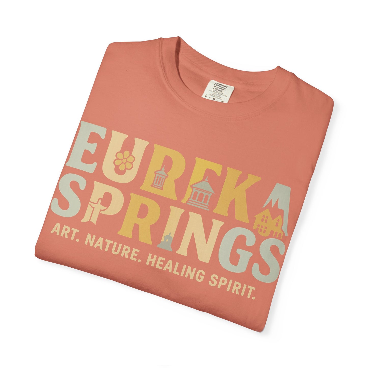 Eureka Springs Arkansas Tee – Art, Nature & Healing Spirit | Rooted South Threads