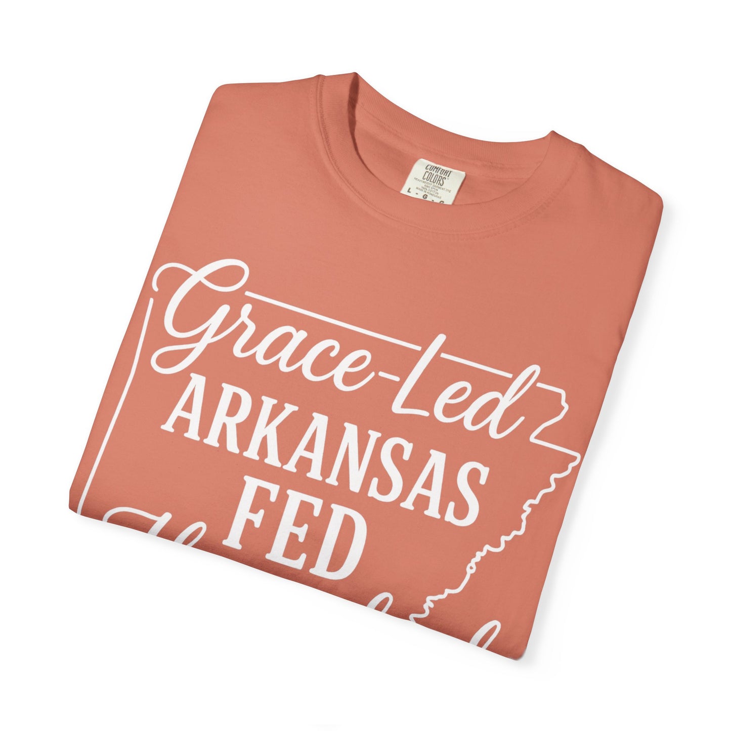 ARKANSAS Grace-Led. Arkansas Fed. Homeschool Mama T-Shirt