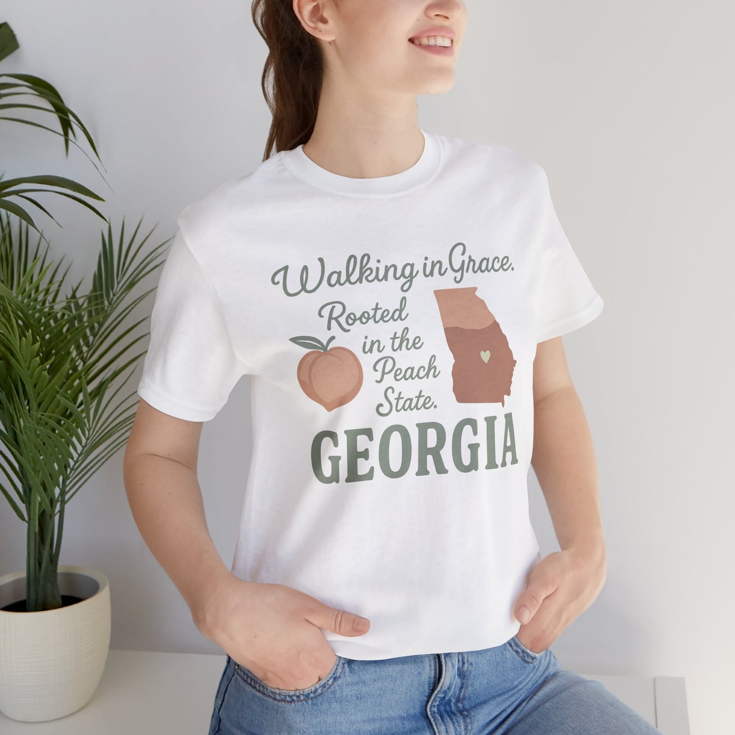 Georgia Faith Unisex Tee - Southern Charm Design