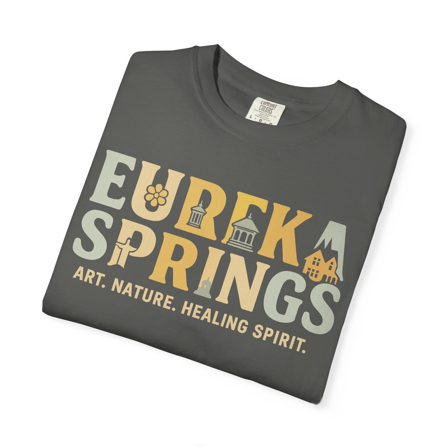 Eureka Springs Arkansas Tee – Art, Nature & Healing Spirit | Rooted South Threads