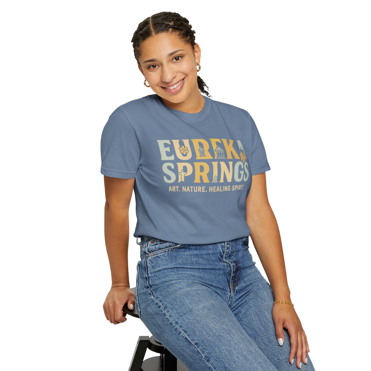 Eureka Springs Arkansas Tee – Art, Nature & Healing Spirit | Rooted South Threads