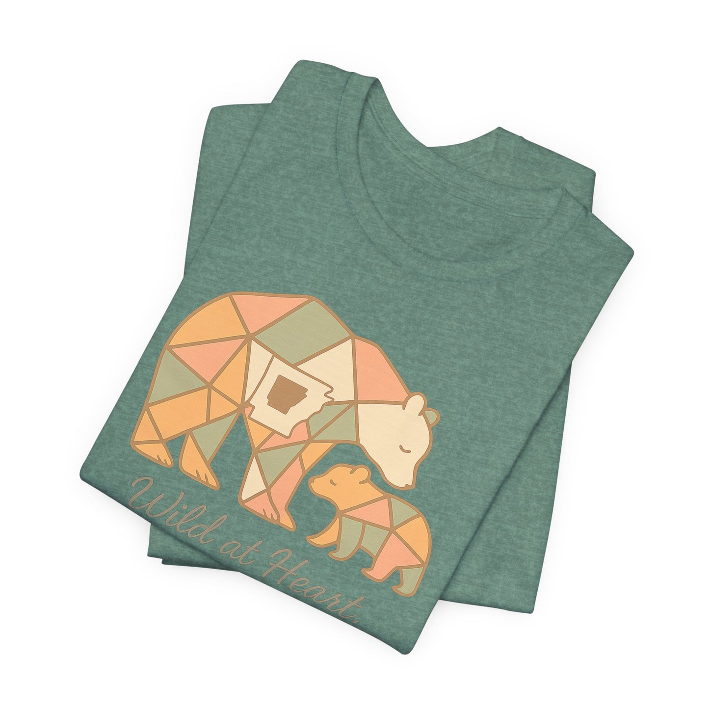 Arkansas Mama-Southern Comfort Graphic Tee | Bella Canvas | Arkansas Mom Shirt