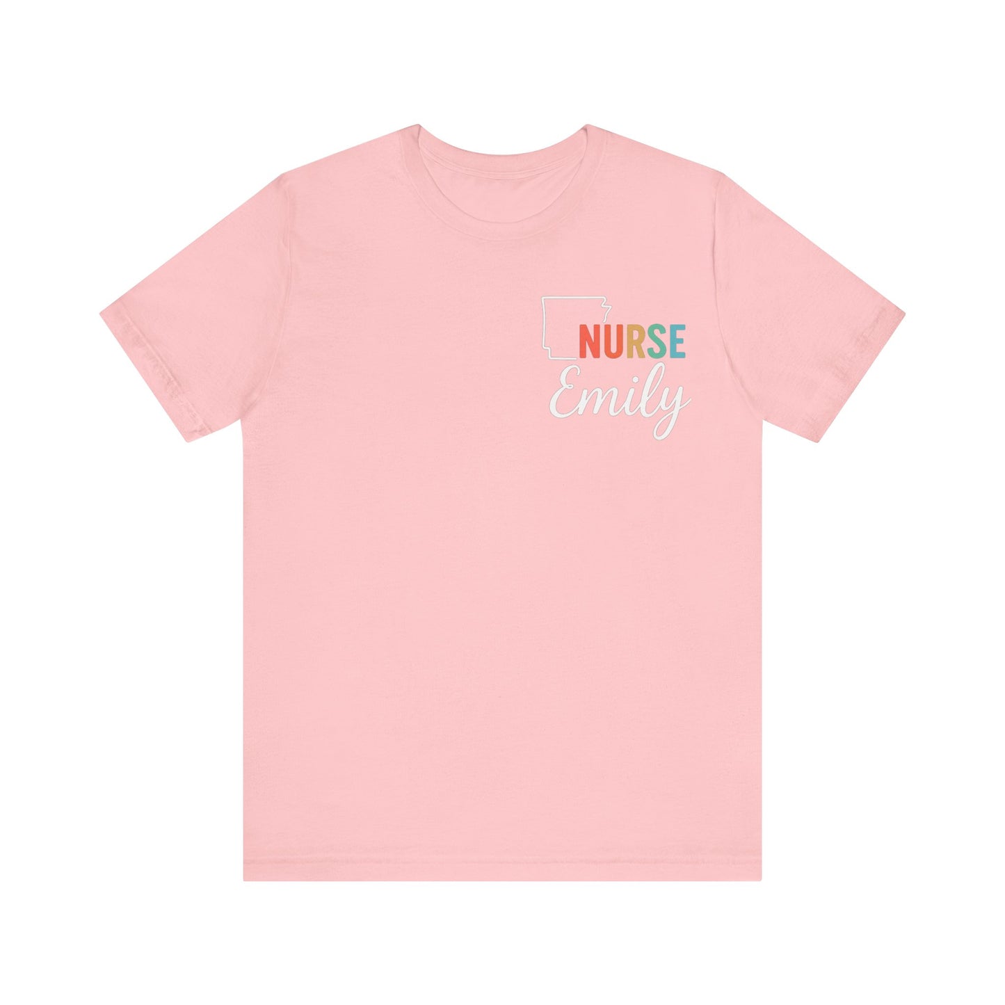 Arkansas Nurse Shirt – Custom State Pride Tee for Nurses with Personalized Name